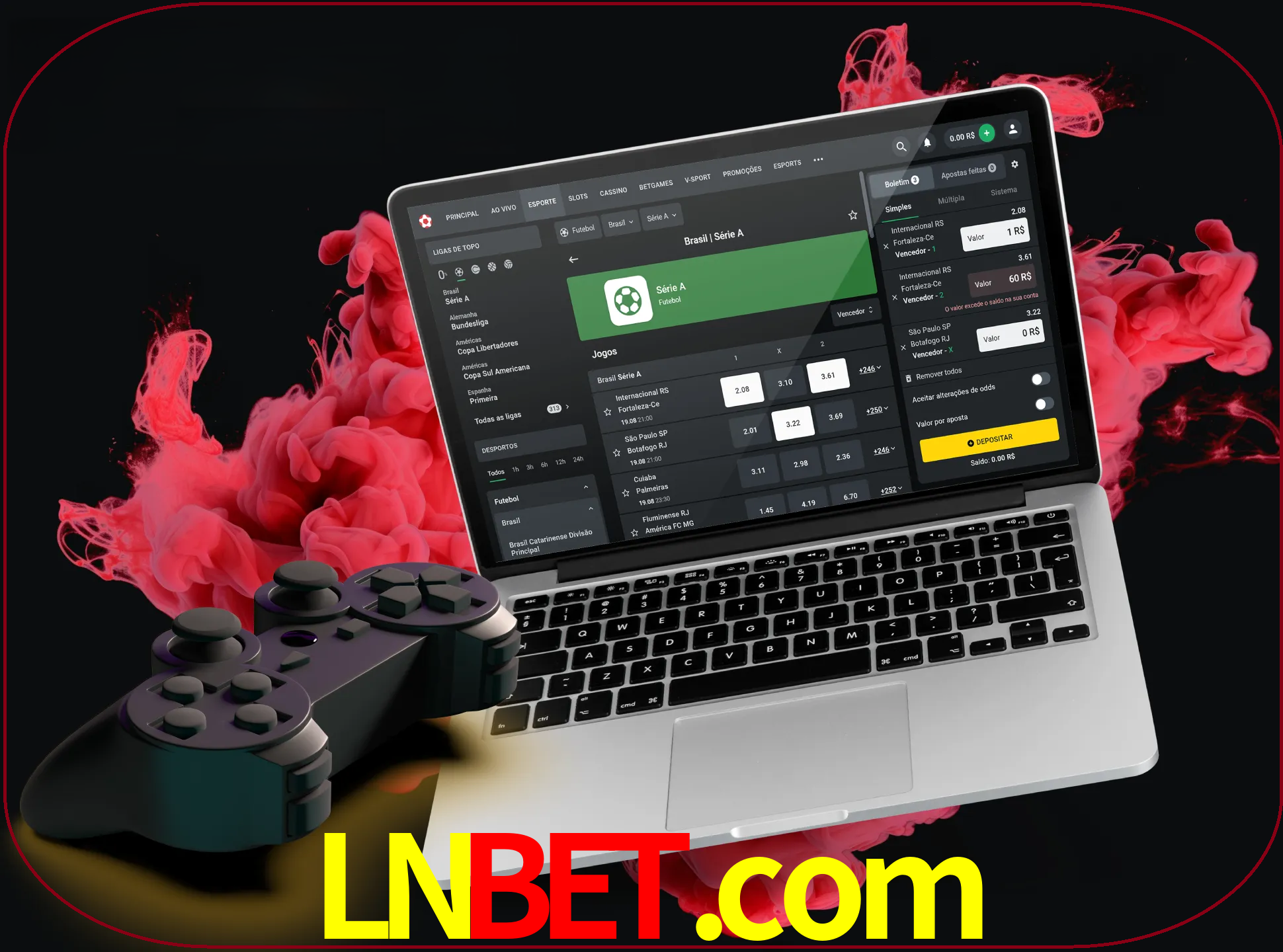Visite a secção especial de jogos de vídeo em lnbet para descobrir em que jogos pode apostar e ganhar muito dinheiro.